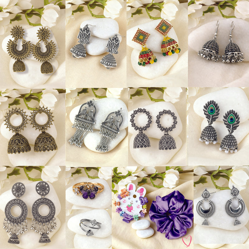 GUFS Romantic Gift Hamper for Girlfriend, Wife & Sister – Jewelry Surprise Box