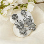 Oxidized Silver Jhumka Earrings Combo Set of 16 Pairs - GUFS Premium German Silver Collection