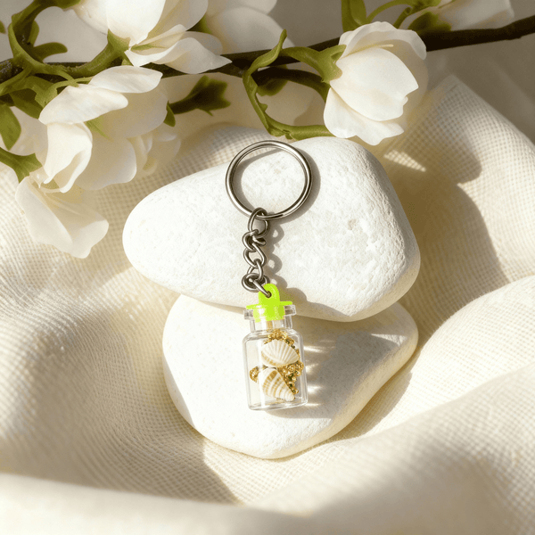 Miniature Bottle Keychain