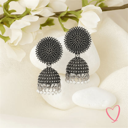 6 Oxidized Earrings + 2 Rings and  1 love Card Free