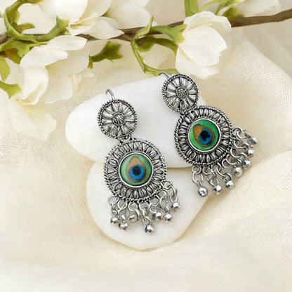 Oxidized Silver Jhumka Earrings Combo Set of 16 Pairs - GUFS Premium German Silver Collection