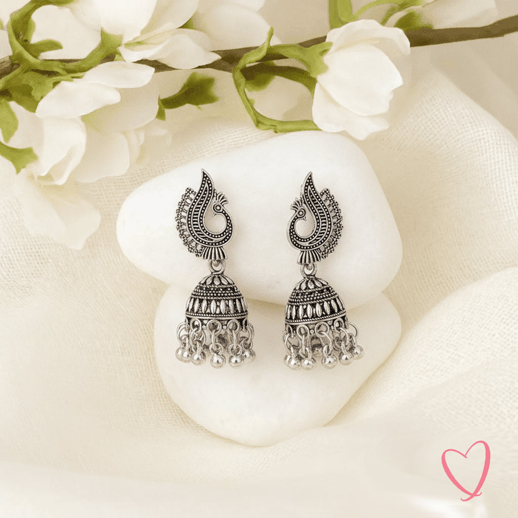 Premium 16 Jhumkas Gift Box Hamper - Traditional Oxidized Earrings Collection