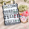 Oxidized Silver Jhumka Hamper Set of 12 | Name Printed Box