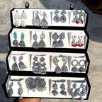 Premium 16 Jhumkas Gift Box Hamper - Traditional Oxidized Earrings Collection
