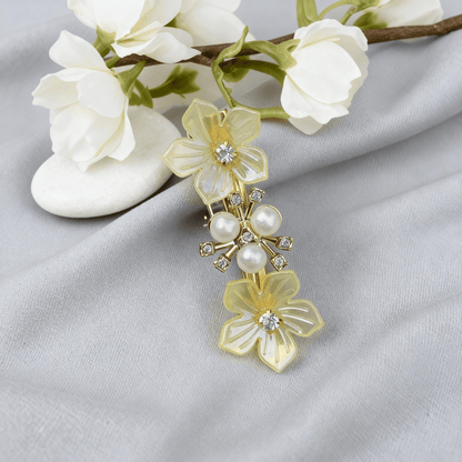 Floral Themed Hair Clip