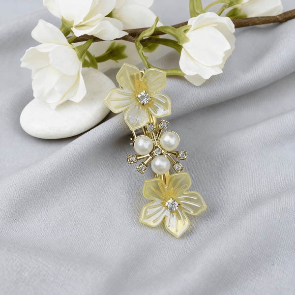 Floral Themed Hair Clip