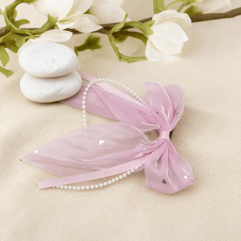 Bow hair clip
