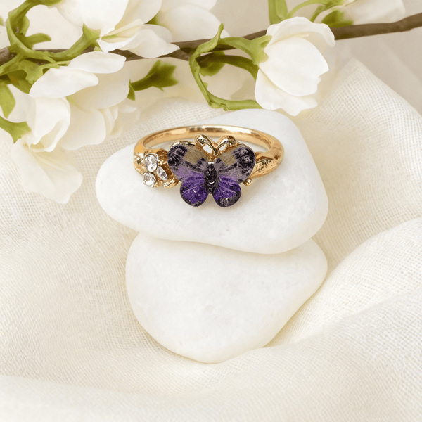 Color Butterfly Ring