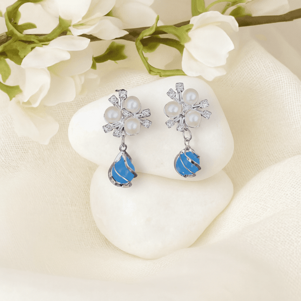 Bloom Charm Earrings.