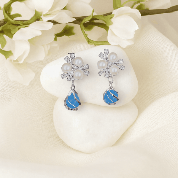 Bloom Charm Earrings.