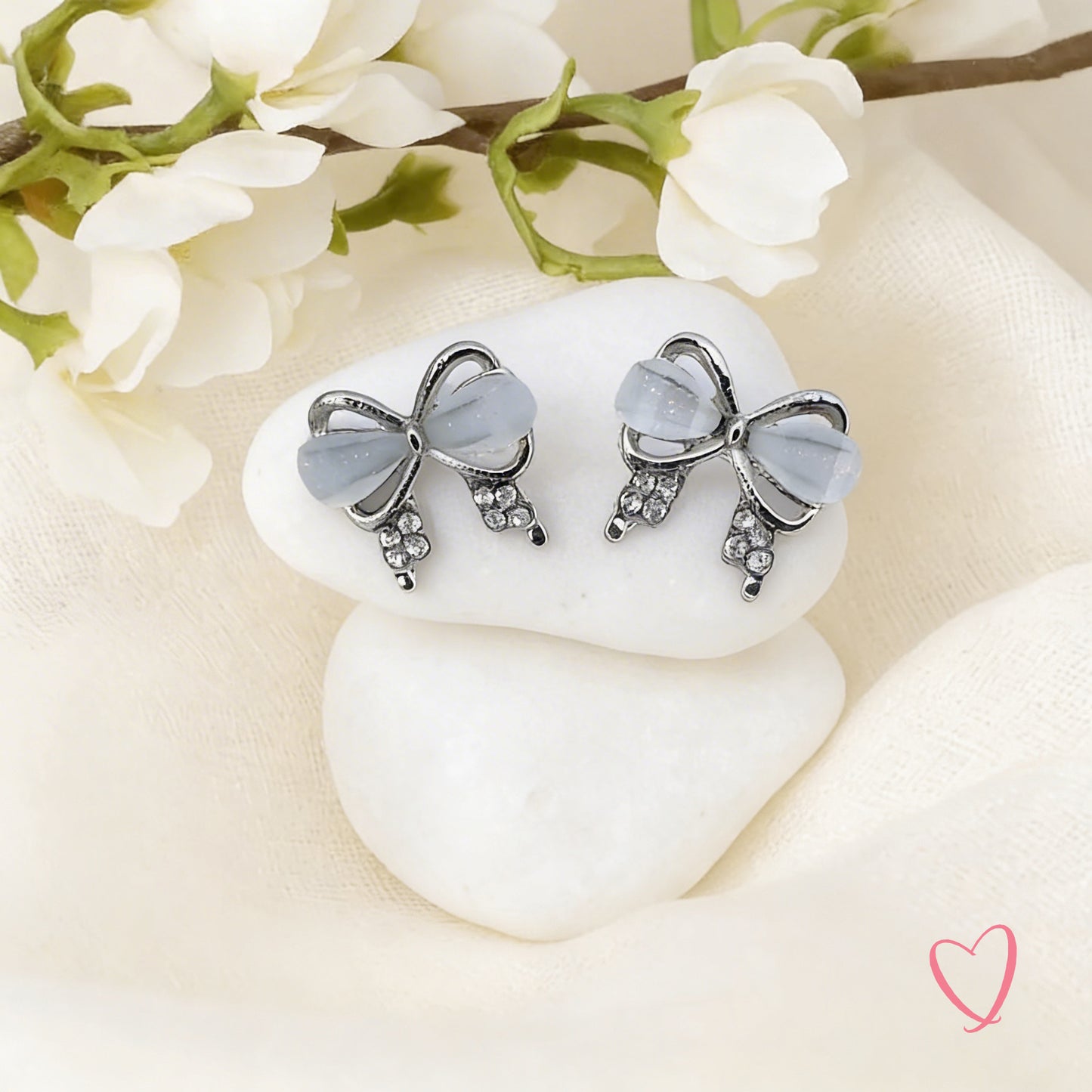 GUFS Oxidized Earrings Set - 12 Designer Studs with Gift Box