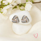 GUFS Oxidized Earrings Set - 12 Designer Studs with Gift Box