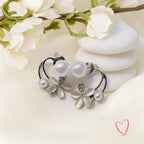 GUFS Oxidized Earrings Set - 12 Designer Studs with Gift Box